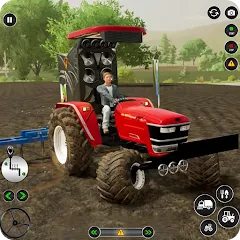 Взлом US Tractor Farming Games 3d  [МОД Меню] - стабильная версия apk на Андроид