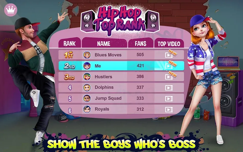 Hip Hop Battle - Girls vs Boys  [МОД Mega Pack] Screenshot 5