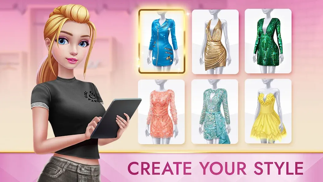 Super Stylist Fashion Makeover  [МОД Много монет] Screenshot 1