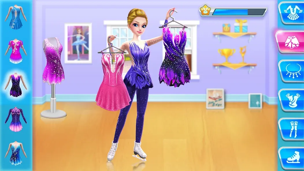 Ice Skating Ballerina Life  [МОД Mega Pack] Screenshot 1