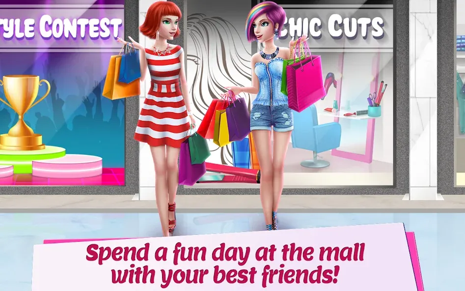 Shopping Mall Girl: Chic Game  [МОД Unlocked] Screenshot 2