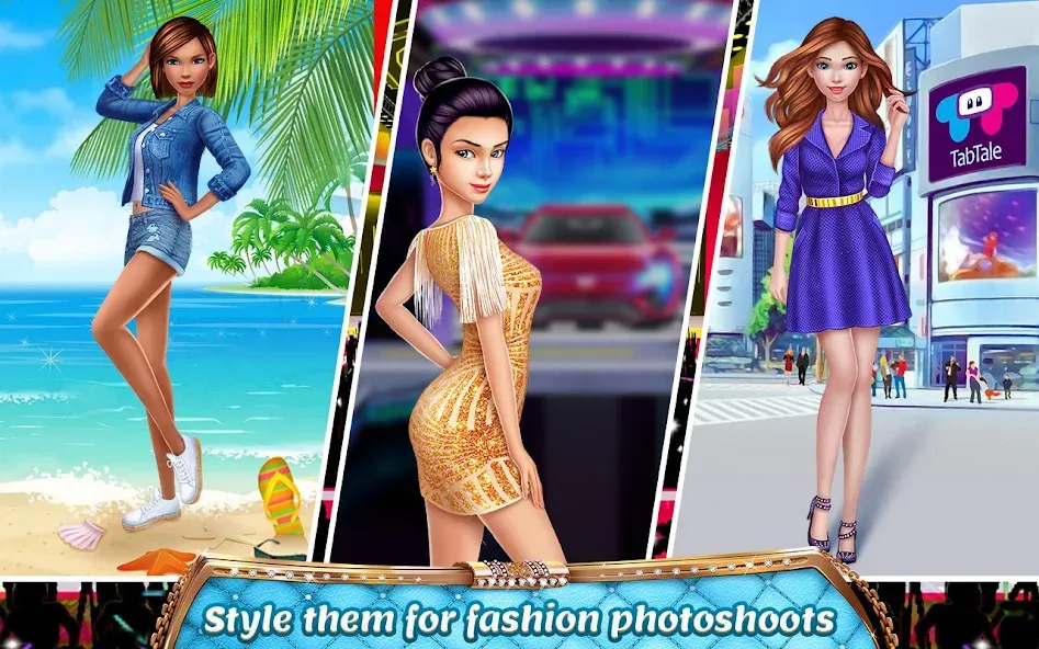 Stylist Girl: Make Me Fabulous  [МОД Меню] Screenshot 1