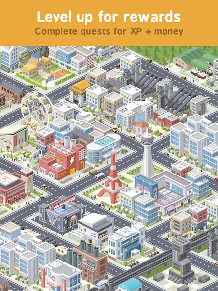 Pocket City Free (Покет Сити)  [МОД Menu] Screenshot 4