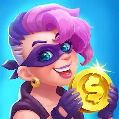 Взломанная Coin Gangster - Spin Master (Коин Гангстер)  [МОД Menu] - последняя версия apk на Андроид