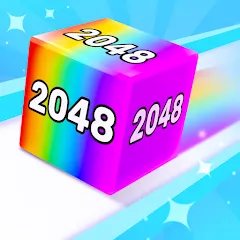 Скачать взлом Chain Cube 2048: 3D merge game (Чейн Куб)  [МОД Бесконечные монеты] - полная версия apk на Андроид