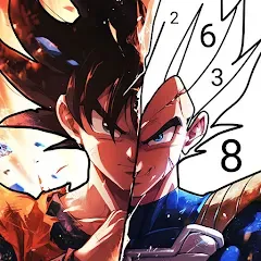 Скачать взлом Color Fan - Color By Number (Цветной веер)  [МОД Много денег] - стабильная версия apk на Андроид