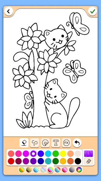 Coloring for girls and women  [МОД Меню] Screenshot 3