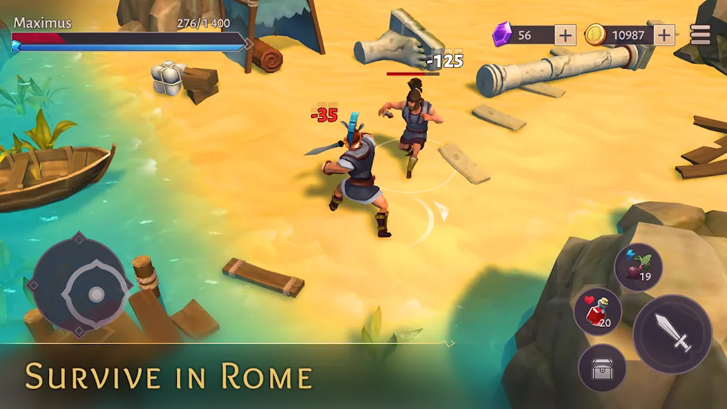 Gladiators: Survival in Rome  [МОД Unlocked] Screenshot 1