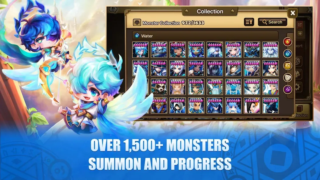 Summoners War  [МОД Меню] Screenshot 2