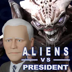 Взлом Aliens vs President (Элиены против Президента)  [МОД Unlocked] - полная версия apk на Андроид