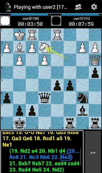 Chess ChessOK Playing Zone PGN  [МОД Unlocked] Screenshot 1