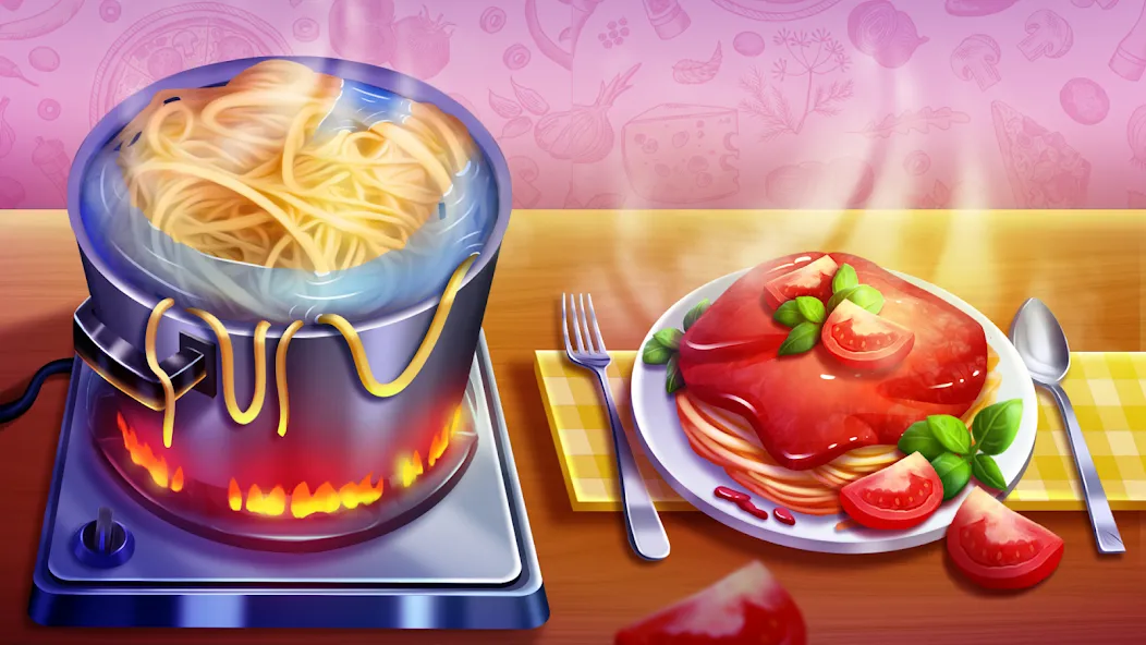 Cooking Team: Restaurant Games  [МОД Unlocked] Screenshot 1