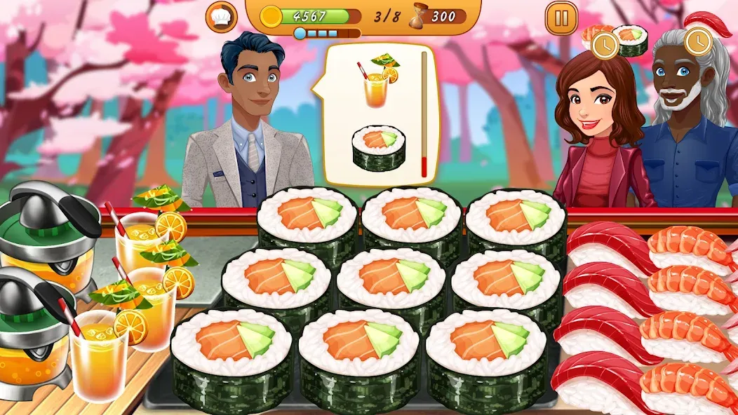 Cooking Team: Restaurant Games  [МОД Unlocked] Screenshot 3