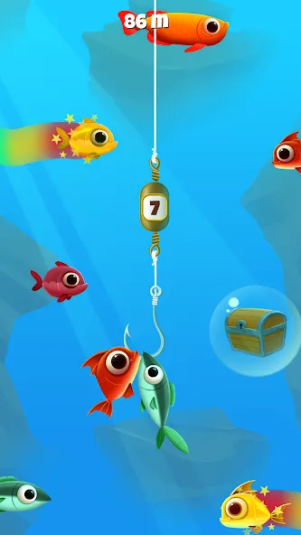 Go Fishing - by Coolmath Games (Го Фишинг)  [МОД Бесконечные монеты] Screenshot 1