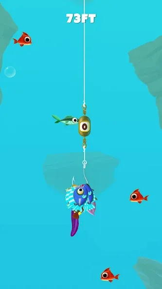 Go Fishing - by Coolmath Games (Го Фишинг)  [МОД Бесконечные монеты] Screenshot 3