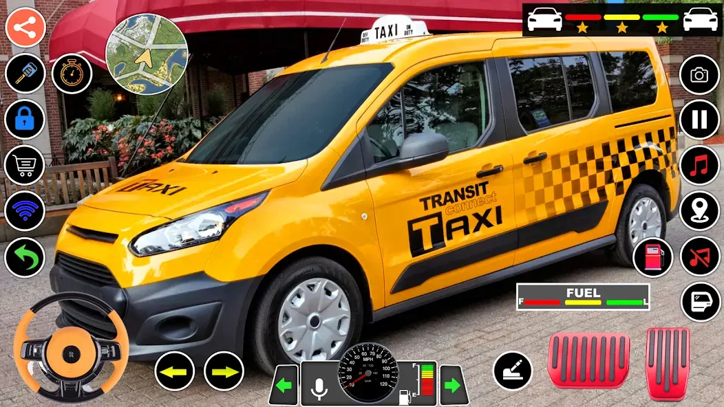 US Taxi Game 2023-Taxi Driver  [МОД Меню] Screenshot 2