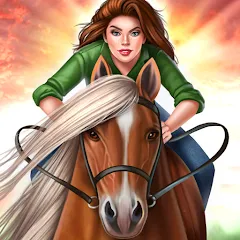 Скачать взломанную My Horse Stories  [МОД Menu] - полная версия apk на Андроид