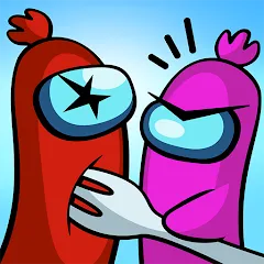 Взлом Sausage Wars.io  [МОД Много монет] - полная версия apk на Андроид