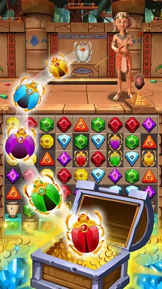 Jewel Ancient 2: lost gems (Джуэл Эншиент 2)  [МОД Меню] Screenshot 1