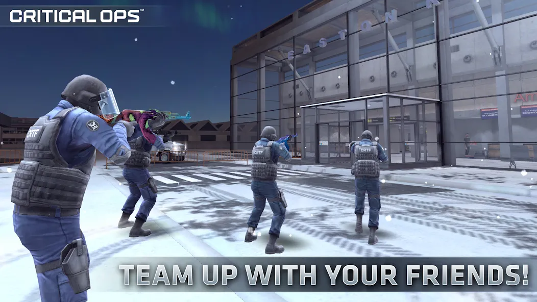 Critical Ops: Multiplayer FPS (Критикал Опс)  [МОД Много монет] Screenshot 2