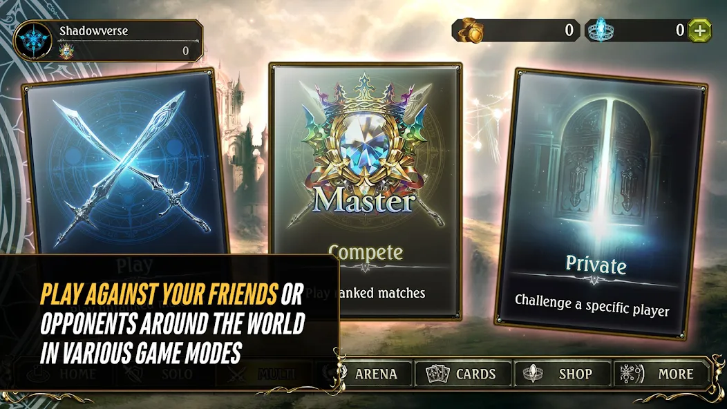 Shadowverse CCG (Шадовверс ККГ)  [МОД Много монет] Screenshot 3