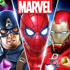 Взлом MARVEL Puzzle Quest: Hero RPG (Марвел Пазл Квест)  [МОД Много монет] - последняя версия apk на Андроид