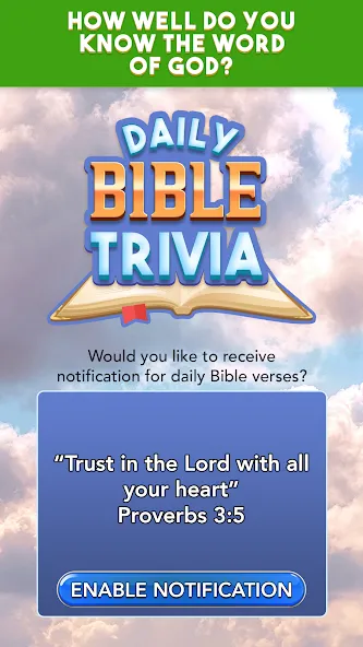 Daily Bible Trivia Bible Games (Ежедневные викторины Библии библейские игры)  [МОД Много денег] Screenshot 3