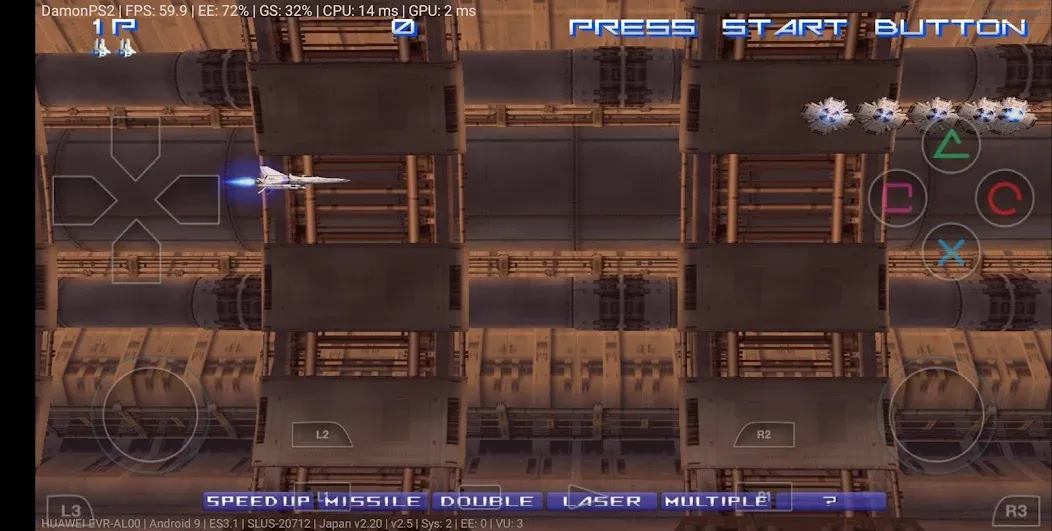 PS2 Emulator DamonPS2 PPSSPP (ДеймонПС2 64бит)  [МОД Menu] Screenshot 3