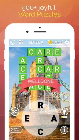 Word Travel: Wonders Trip Game  [МОД Unlocked] Screenshot 1