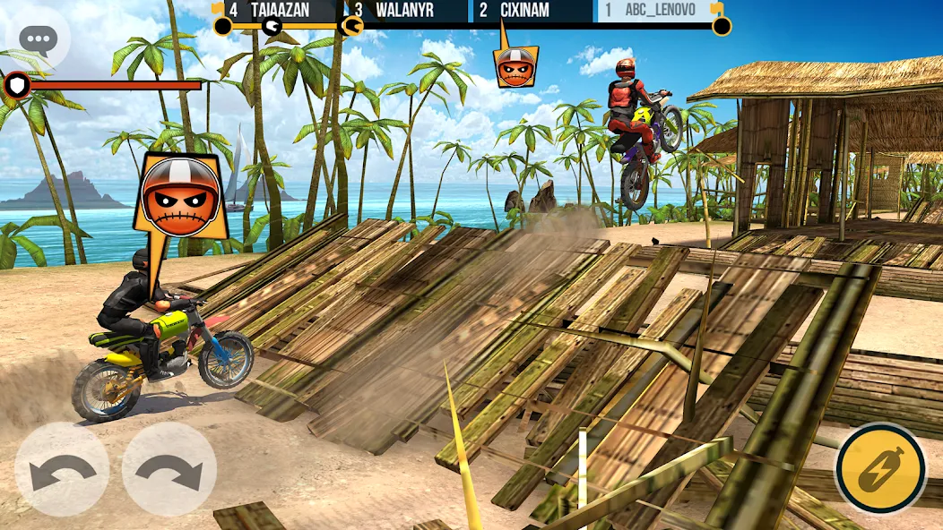 Clan Race: PVP Motocross races (Клан Рейс)  [МОД Mega Pack] Screenshot 4