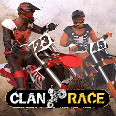 Взлом Clan Race: PVP Motocross races (Клан Рейс)  [МОД Mega Pack] - полная версия apk на Андроид