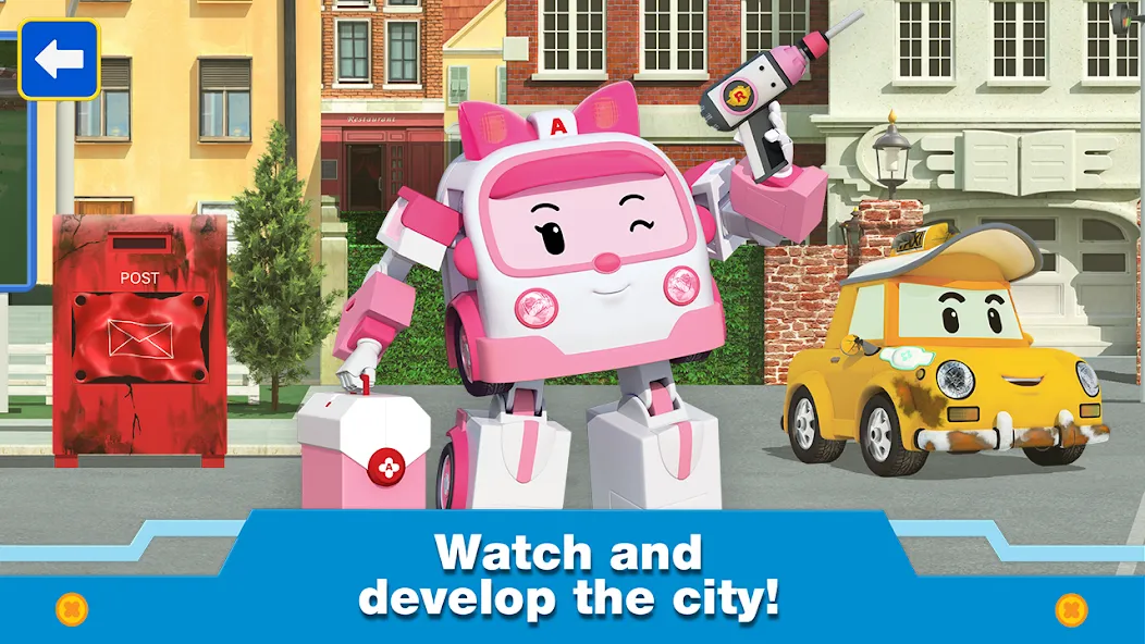 Robocar Poli: Games for Boys!  [МОД Бесконечные деньги] Screenshot 2