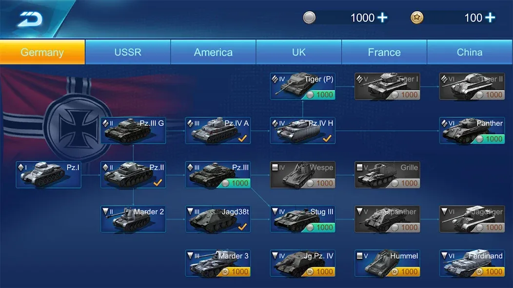 Ace Tank  [МОД Unlimited Money] Screenshot 3