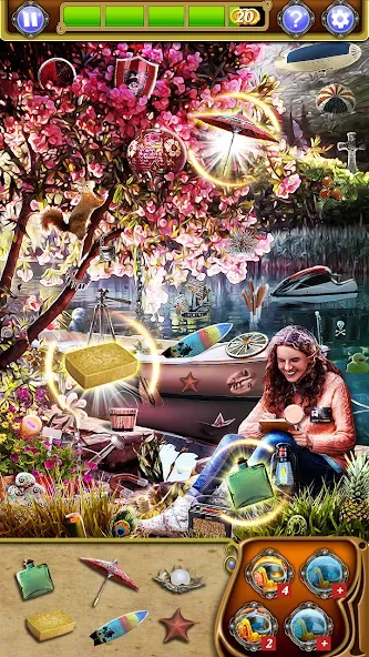 Hidden Object: 4 Seasons (Хидден Объект)  [МОД Unlocked] Screenshot 2