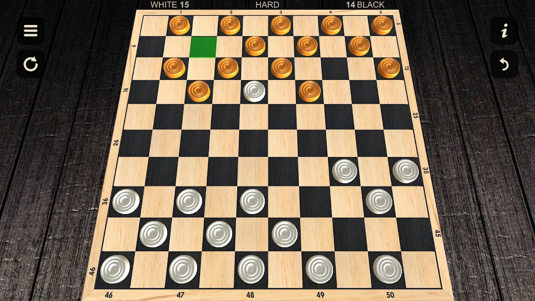 Checkers - Two player  [МОД Бесконечные монеты] Screenshot 2