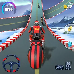 Взломанная Bike Race: Racing Game (Байк Гейм 3D)  [МОД Бесконечные монеты] - последняя версия apk на Андроид