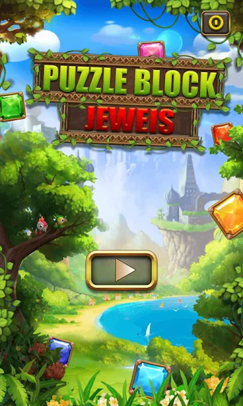 Puzzle Block Jewels (Пазл Блок Драгоценности)  [МОД Меню] Screenshot 1