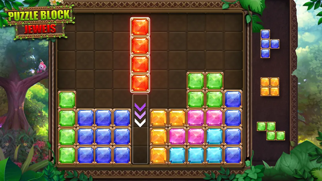 Puzzle Block Jewels (Пазл Блок Драгоценности)  [МОД Меню] Screenshot 5