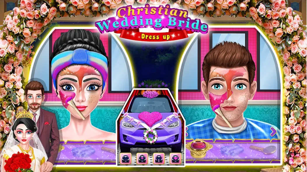 Indian Bride Makeup Games (Индийская невеста игры по макияжу)  [МОД Unlimited Money] Screenshot 3