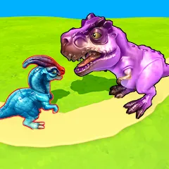 Скачать взломанную Dino Merge (Дино Мердж)  [МОД Бесконечные деньги] - стабильная версия apk на Андроид