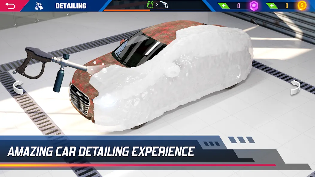 Car Detailing Simulator 2023  [МОД Menu] Screenshot 1