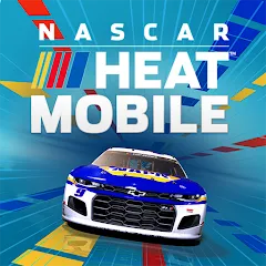 Скачать взломанную NASCAR Heat Mobile (НАСКАР Хит Мобилай)  [МОД Бесконечные монеты] - стабильная версия apk на Андроид