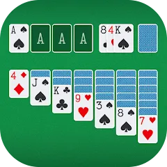 Взломанная Solitaire - Classic Card Game (Солитер)  [МОД Все открыто] - полная версия apk на Андроид