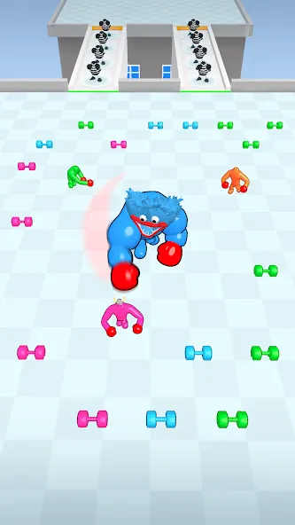 Punchy Race: Run & Fight Game (Панчи Рейс)  [МОД Много монет] Screenshot 3