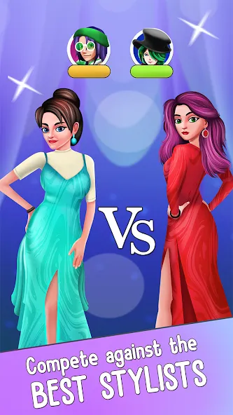 Fashion Stylist Makeup Dressup  [МОД Бесконечные деньги] Screenshot 1