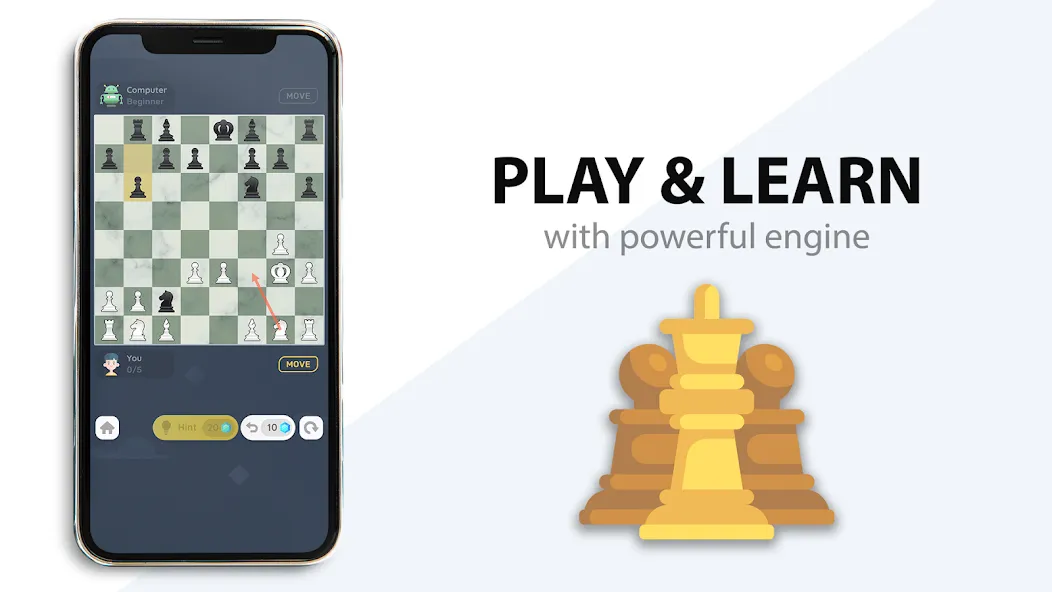 Chess: Classic Board Game  [МОД Бесконечные монеты] Screenshot 3