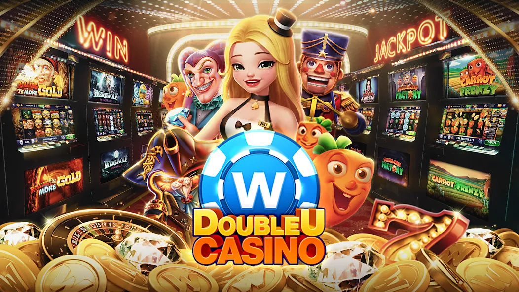 DoubleU Casino™ - Vegas Slots (ДаблЮ Казино)  [МОД Меню] Screenshot 1