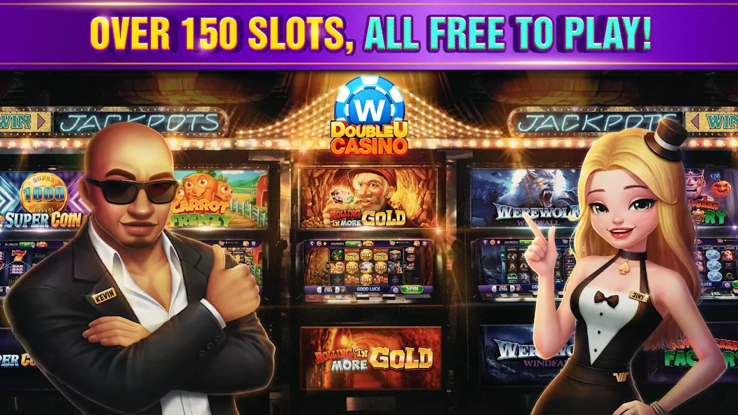 DoubleU Casino™ - Vegas Slots (ДаблЮ Казино)  [МОД Меню] Screenshot 5