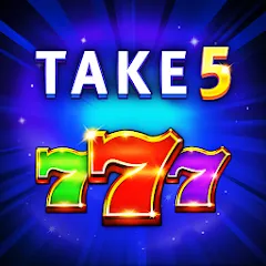 Скачать взлом Take 5 Vegas Casino Slot Games (Тейк 5 Вегас Казино Слот игры)  [МОД Unlocked] - последняя версия apk на Андроид