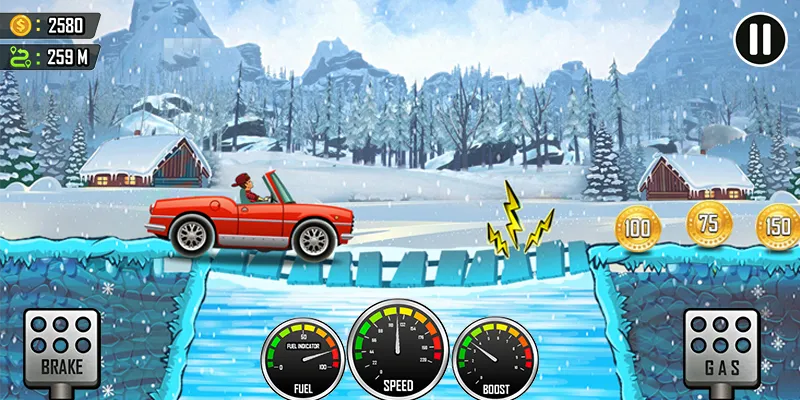 Racing the Hill  [МОД Unlimited Money] Screenshot 2